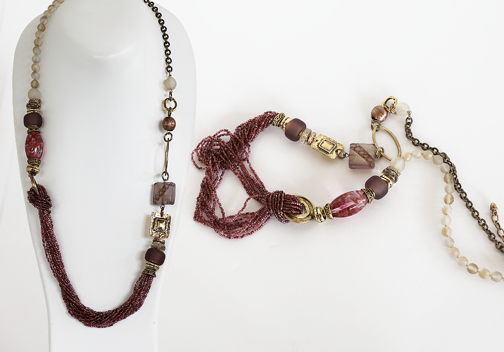 シャンパンネックレス 40cm