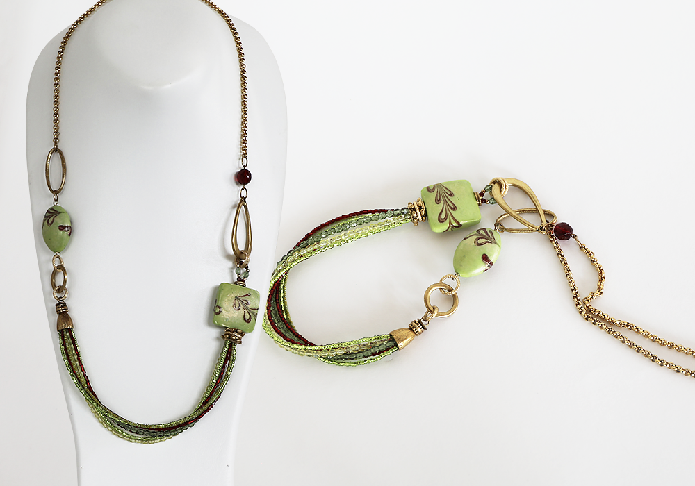 シャンパンネックレス 40cm