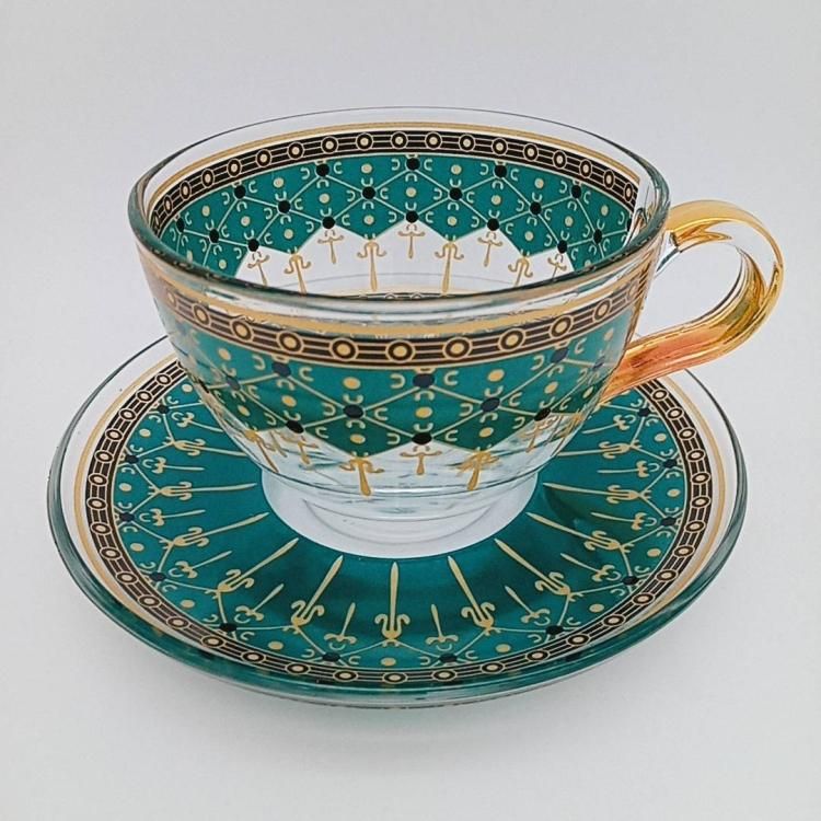 åס(TALIA)<br>Turquoise Blue Dot 