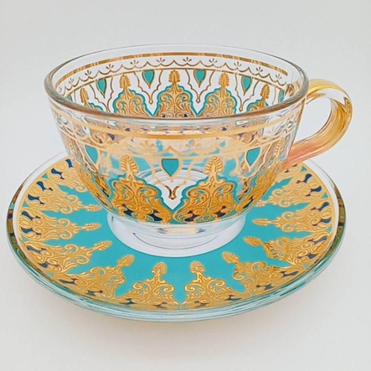 åס(TALIA)<br>Violin Turquoise Blue Clear