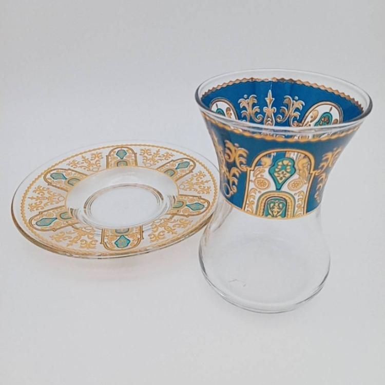 Chai glass チャイグラス - トルコ陶器 - sevinc8 セヴィンチ