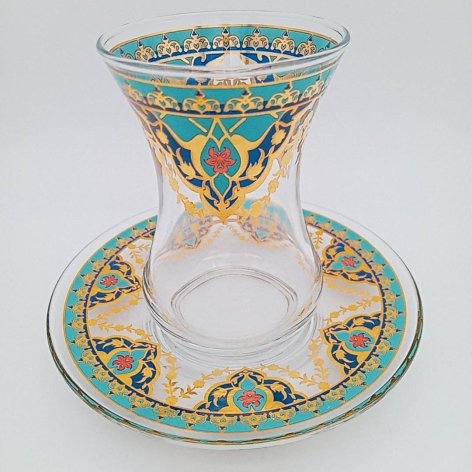 Chai glass チャイグラス - トルコ陶器 - sevinc8 セヴィンチエイト｜地中海雑貨・トルコ雑貨・インテリアなど海外直輸入・販売