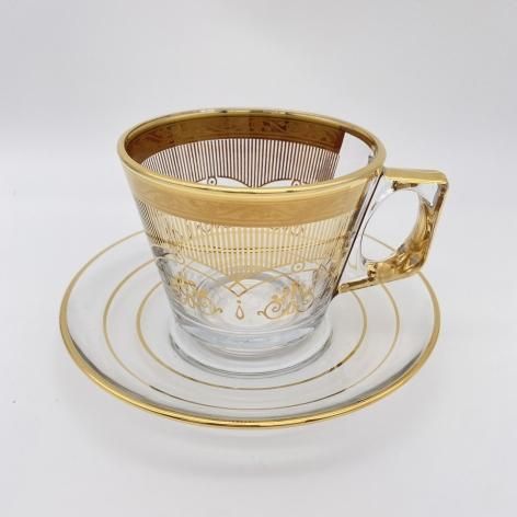 コープランド ・ スポード = 豪華金彩絵付け・カップ＆ソーサー