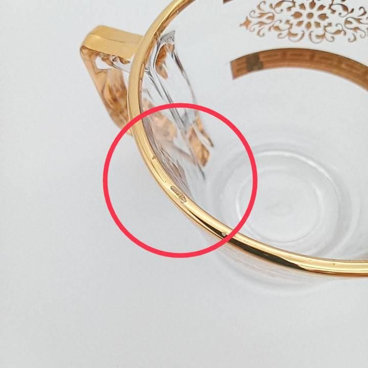 カップ＆ソーサー Clear Gold Line ⅩⅣ - sevinc8 セヴィンチエイト