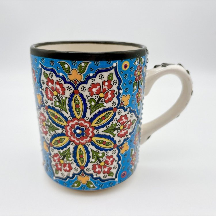 装飾用 陶器マグカップ -Decoration Mug- - sevinc8 セヴィンチエイト｜地中海雑貨・トルコ雑貨・インテリアなど海外直輸入・販売