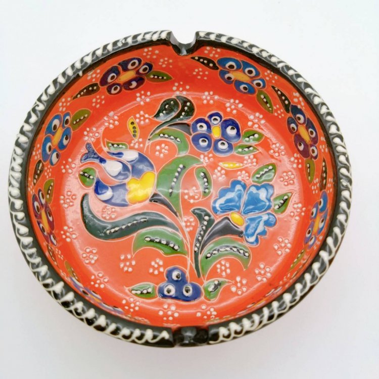 Decoration Ashtray<br>Orange 