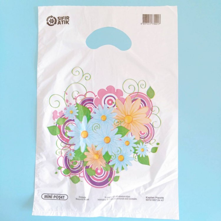 Plastic Shopping BagS<br>Flower 