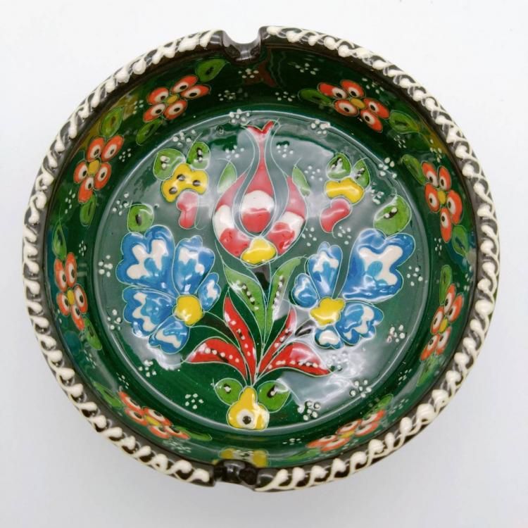 トルコ　灰皿　置物 陶器灰皿 -Ashtray- - sevinc8 セヴィンチエイト｜地中海雑貨