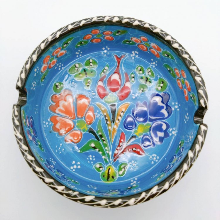 <img class='new_mark_img1' src='https://img.shop-pro.jp/img/new/icons1.gif' style='border:none;display:inline;margin:0px;padding:0px;width:auto;' />Decoration Ashtray<br>Light Blue 