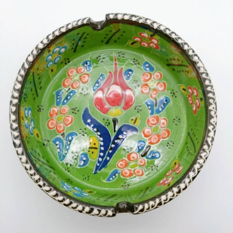 【格安saleスタート】 陶器灰皿 -Ashtray- - sevinc8 セヴィンチエイト｜地中海雑貨 工芸品