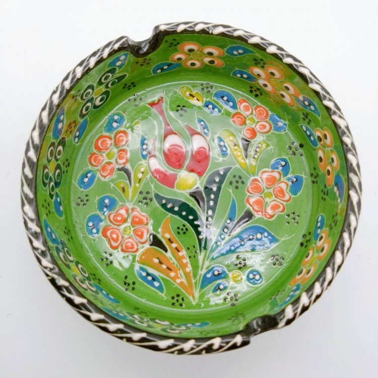 <img class='new_mark_img1' src='https://img.shop-pro.jp/img/new/icons1.gif' style='border:none;display:inline;margin:0px;padding:0px;width:auto;' />Decoration Ashtray<br>Light Green 