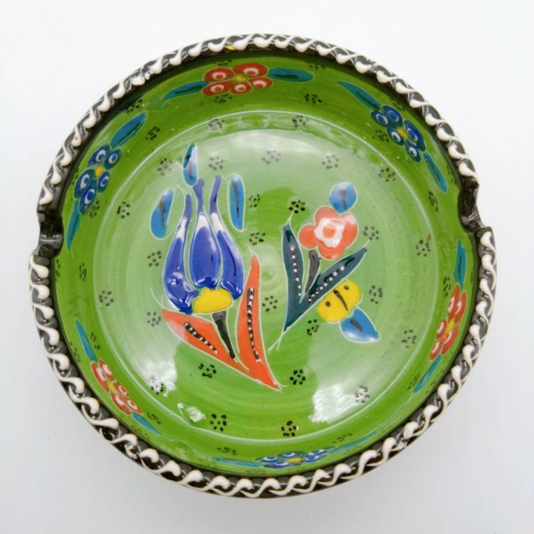 <img class='new_mark_img1' src='https://img.shop-pro.jp/img/new/icons1.gif' style='border:none;display:inline;margin:0px;padding:0px;width:auto;' />Decoration Ashtray<br>Light Green 