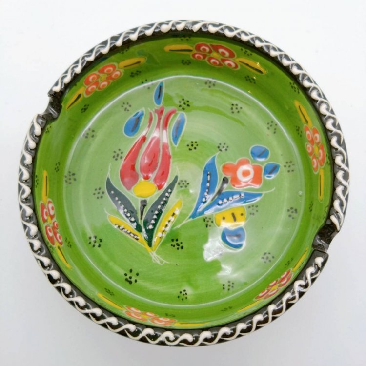 <img class='new_mark_img1' src='https://img.shop-pro.jp/img/new/icons1.gif' style='border:none;display:inline;margin:0px;padding:0px;width:auto;' />Decoration Ashtray<br>Light Green 