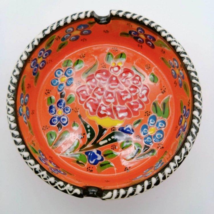 <img class='new_mark_img1' src='https://img.shop-pro.jp/img/new/icons1.gif' style='border:none;display:inline;margin:0px;padding:0px;width:auto;' />Decoration Ashtray<br>Orange 