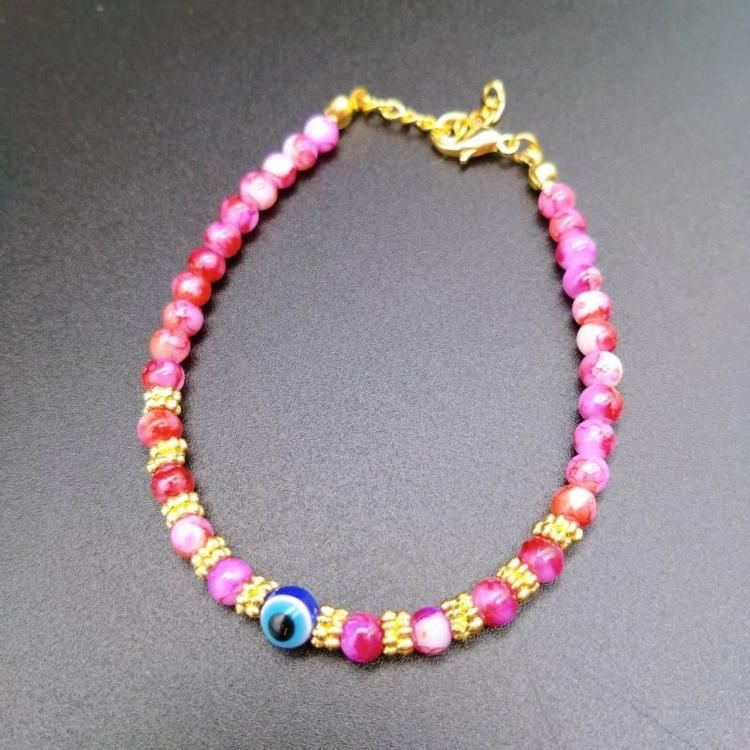 <img class='new_mark_img1' src='https://img.shop-pro.jp/img/new/icons1.gif' style='border:none;display:inline;margin:0px;padding:0px;width:auto;' />դ֥쥹å<br>ʥܥ󥸥奦 Pink Beads