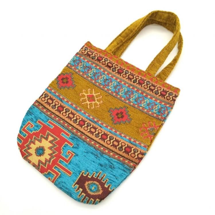ˡХå(S)<br>Kilim Light Blue Mustard