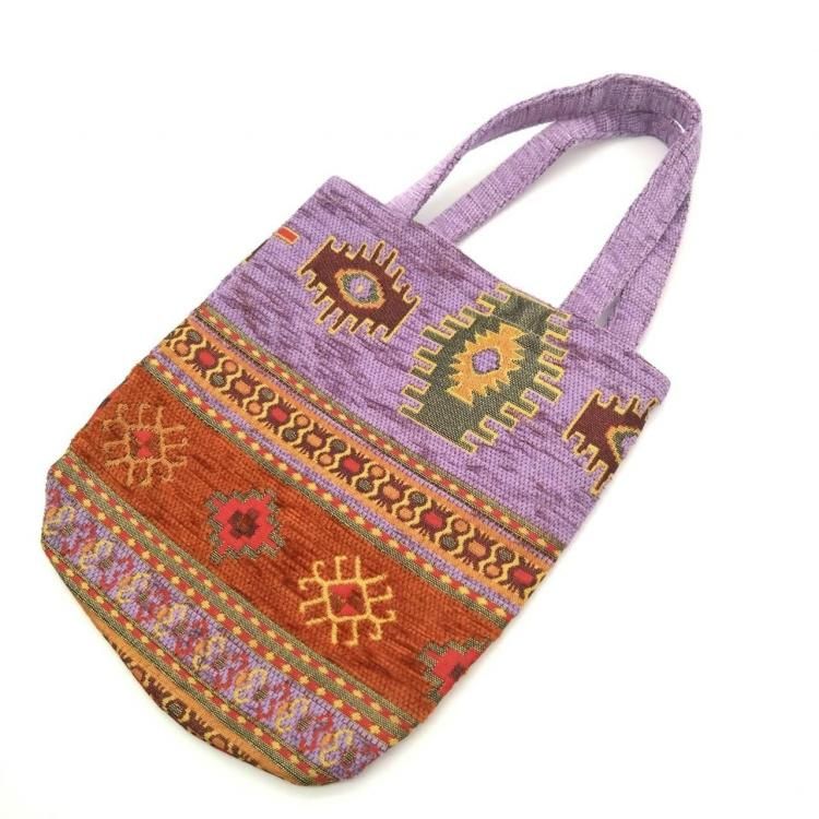 ˡХå(S)<br>Kilim Dark Orange Light Purple