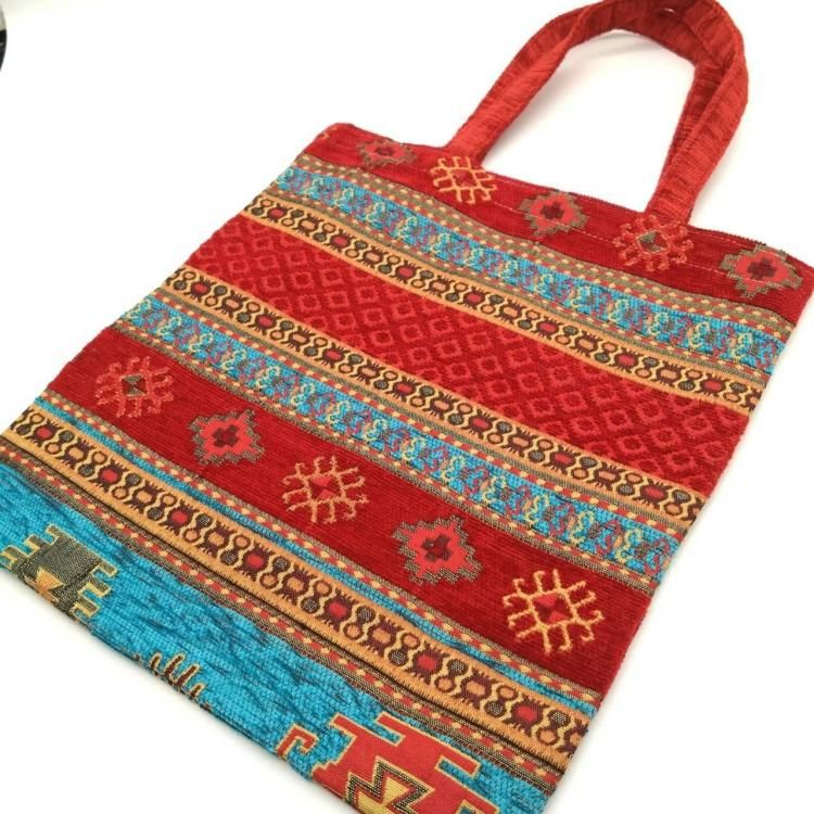 ˡХå(M)<br>Kilim Light Blue Red