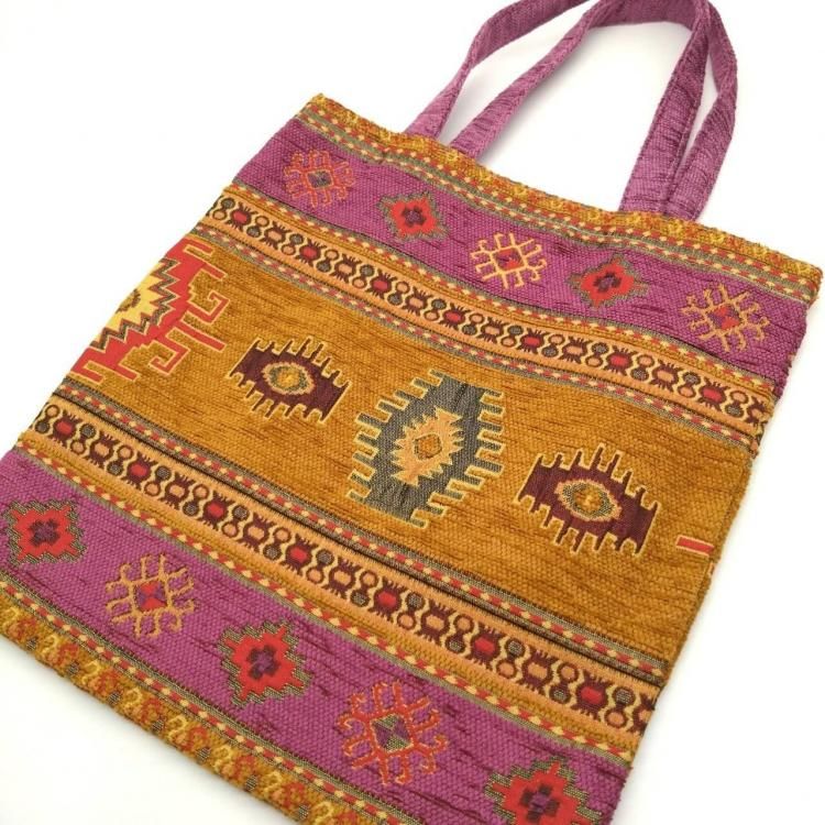 ˡХå(M)<br>Kilim Mustard Purple