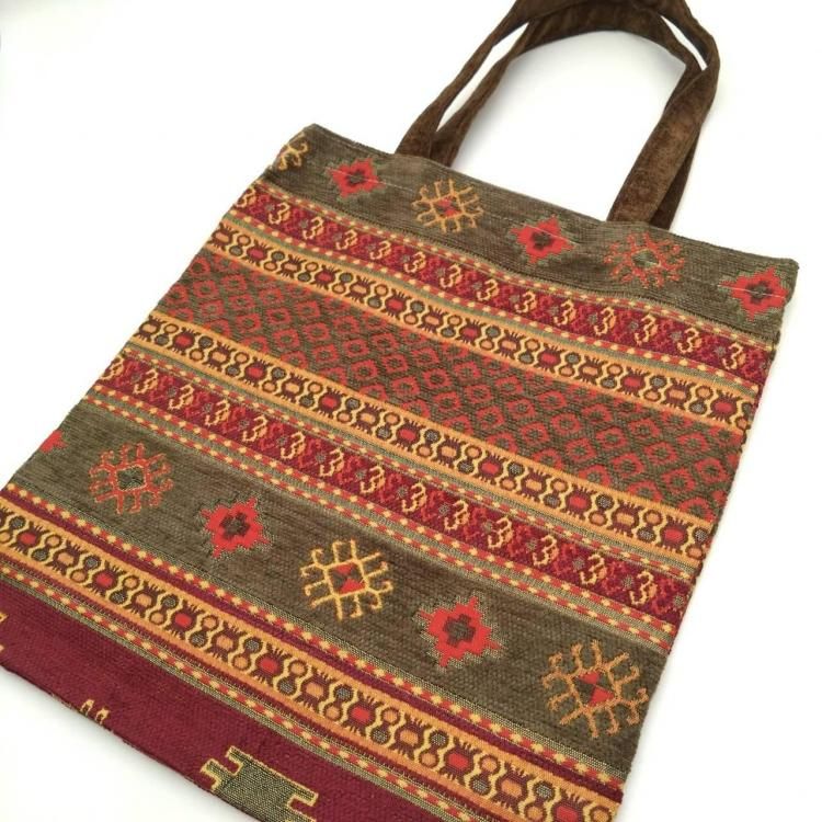 ˡХå(M)<br>Kilim Khaki Dark Purple