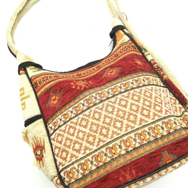 ˡȡȥХå2Way<br>Kilim Beige Red
