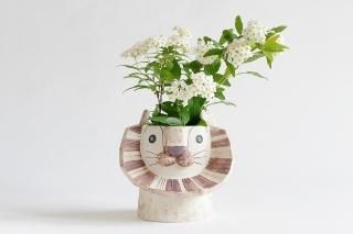 どうぶつ花器 - 草舟オンラインショップ（金子佐知恵）| 陶器の