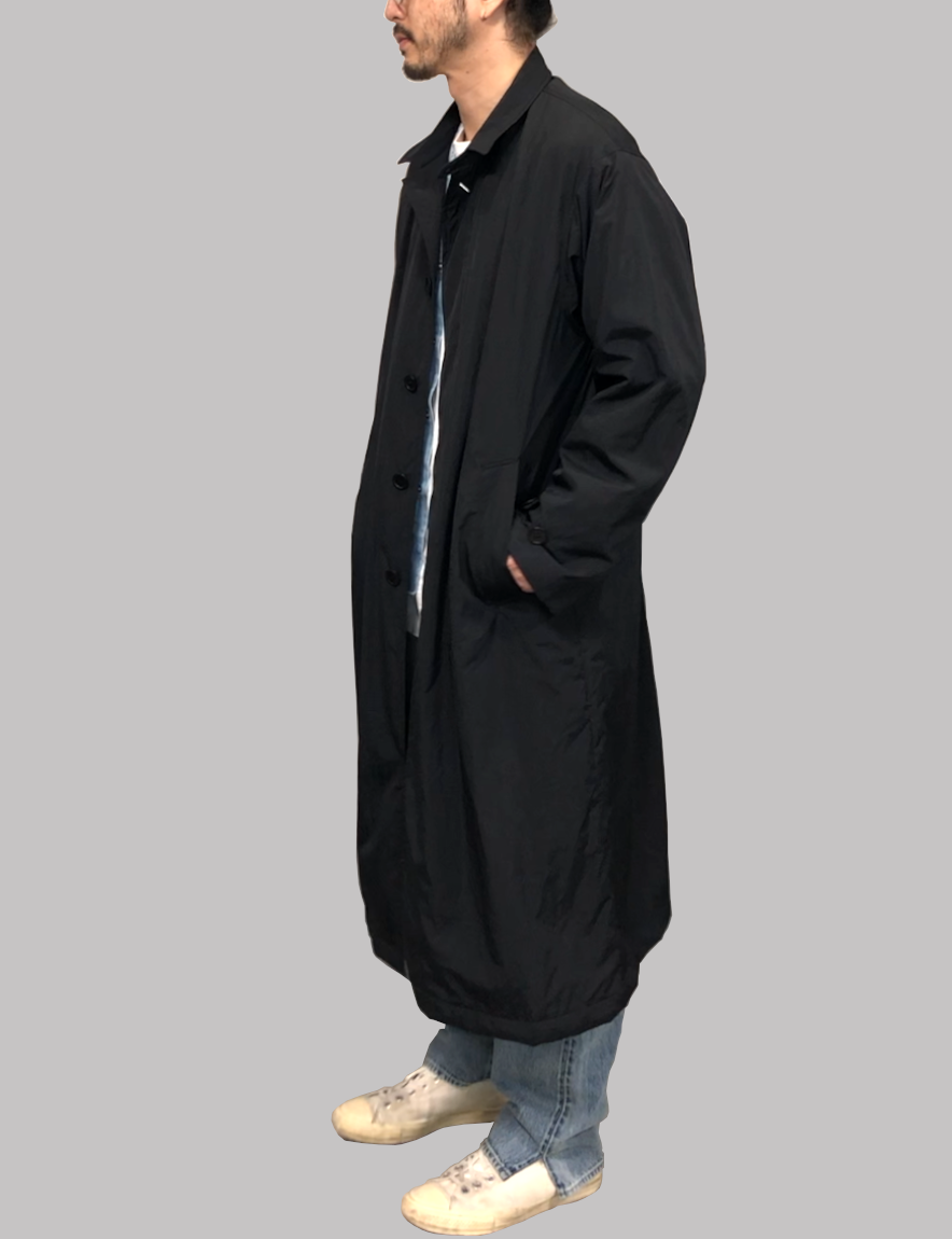 UNUSED - nylon coat (BLACK) US1874【Hoen-WEB】