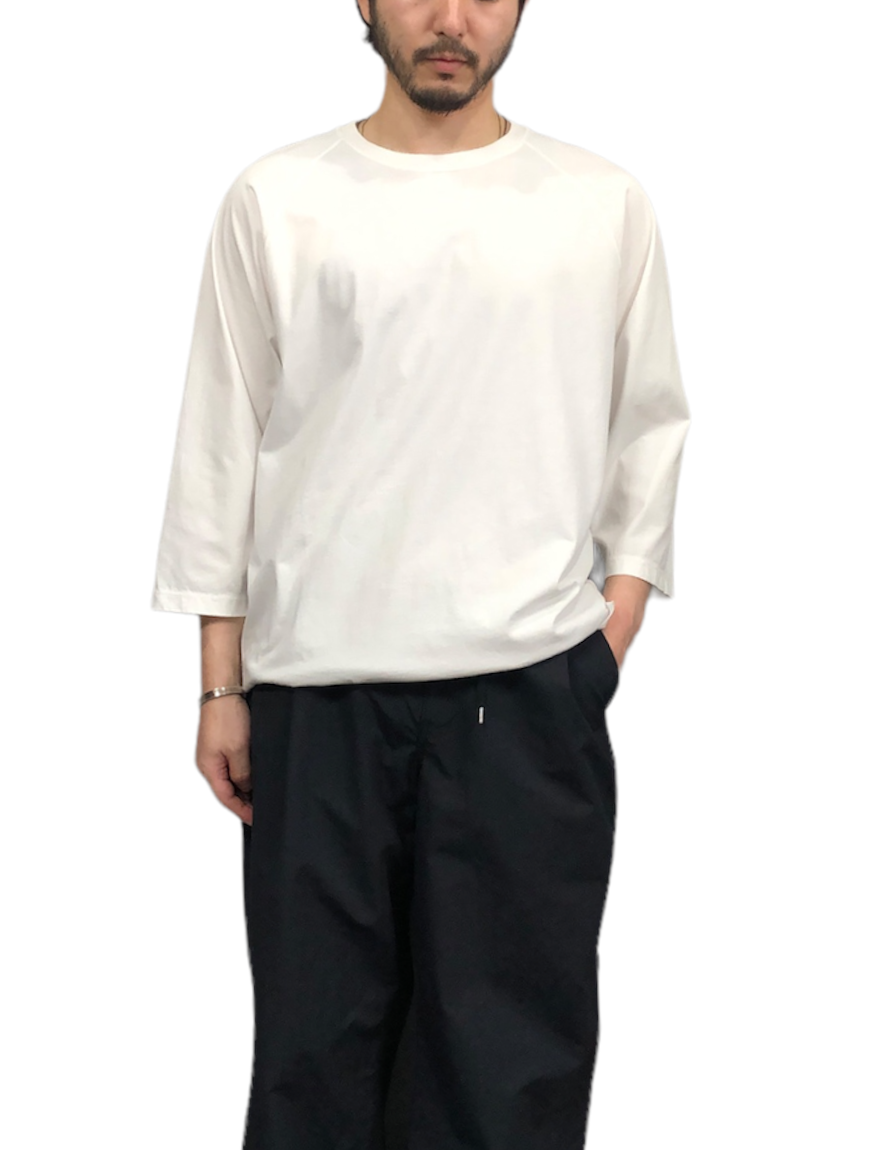 nonnative - DWELLER Q/S TEE COTTON JERSEY (WHITE)【SPRING nonnative - DWELLER Q/S TEE COTTON JERSEY (WHITE)【SPRING