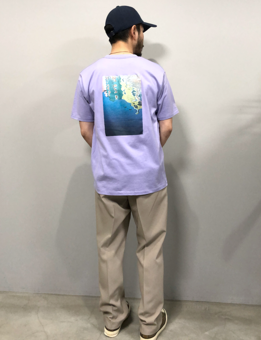 Tシャツ・カットソー NONNATIVE SS25 T-shirts (NN T4601 LAVENDER) nonnative - DWELLER S/S TEE “Burano” (LAVENDER)【SPRING