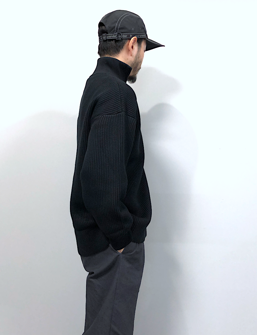 N.HOOLYWOOD - DRIVERS KNIT (BLACK)【Hoen - Web】公式通販 N.HOOLYWOOD - DRIVERS KNIT (BLACK)【Hoen - Web】公式通販