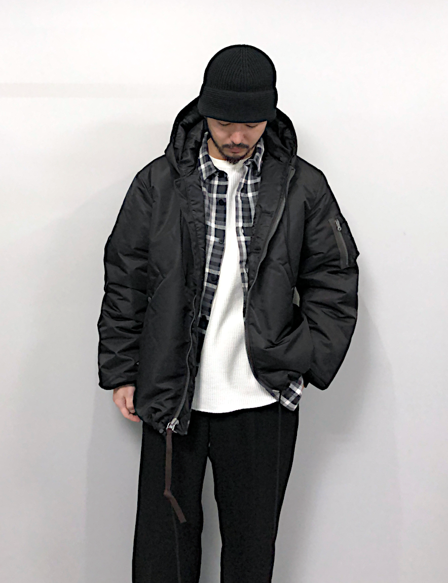 BUZZ RICKSON'S × UNUSED - MA-1 hooded jacket US2348【Hoen-WEB】 BUZZ RICKSON'S × UNUSED - MA-1 hooded jacket US2348【Hoen-WEB】