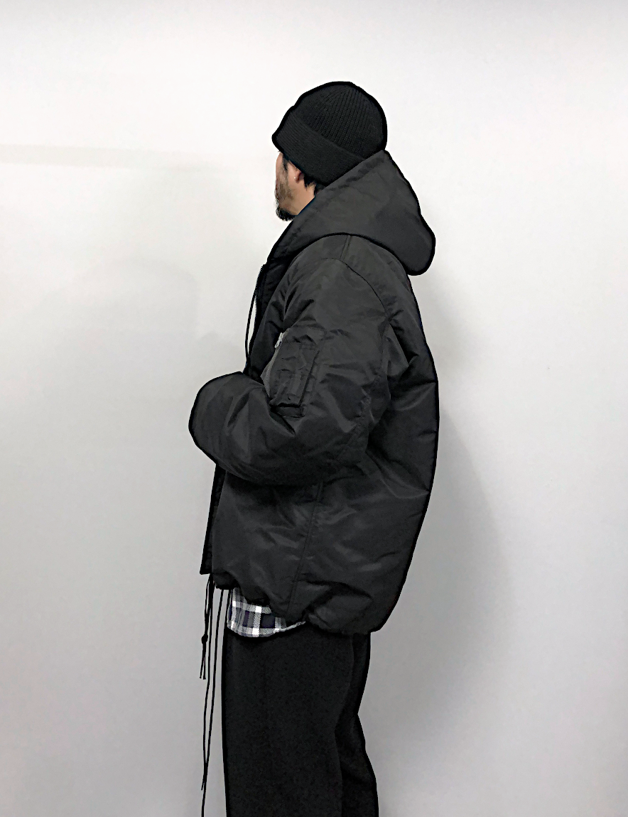 BUZZ RICKSON'S × UNUSED - MA-1 hooded jacket US2348【Hoen-WEB】 BUZZ RICKSON'S × UNUSED - MA-1 hooded jacket US2348【Hoen-WEB】