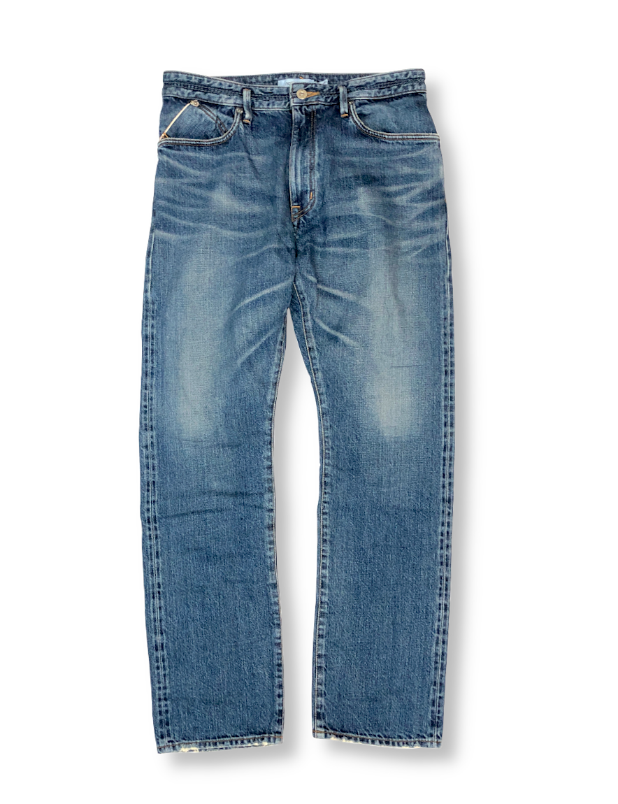 <img class='new_mark_img1' src='https://img.shop-pro.jp/img/new/icons50.gif' style='border:none;display:inline;margin:0px;padding:0px;width:auto;' />nonnative - DWELLER 5P JEANS USUAL FIT COTTON 13oz SELVEDGE DENIM VW 'JAMIE'