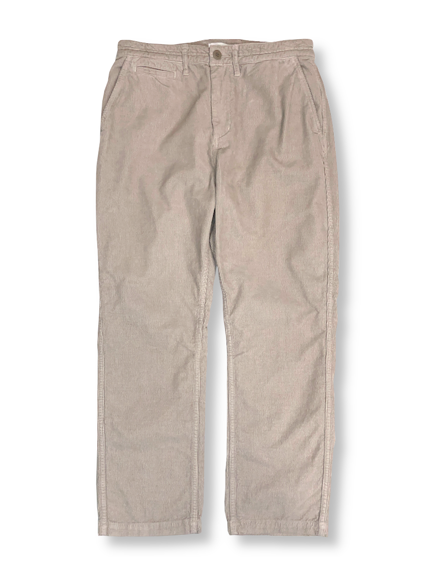 nonnative - DWELLER CHINO TROUSERS USUAL FIT COTTON CORD OVERDYED (MOLE)