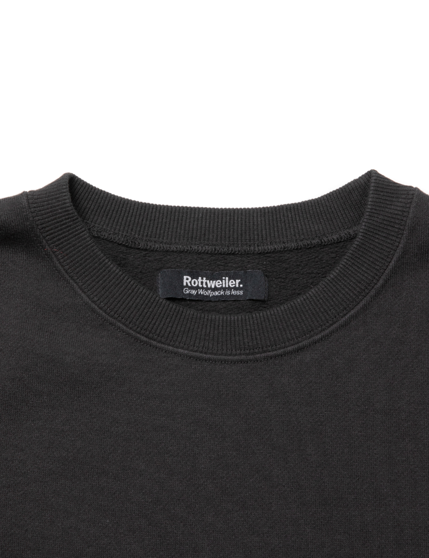 ROTTWEILER - 30/10 DYED SWEATER (BLACK)【Hoen - Web】公式通販