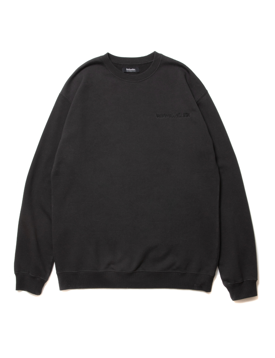 <img class='new_mark_img1' src='https://img.shop-pro.jp/img/new/icons1.gif' style='border:none;display:inline;margin:0px;padding:0px;width:auto;' />ROTTWEILER - 30/10 DYED SWEATER (BLACK)