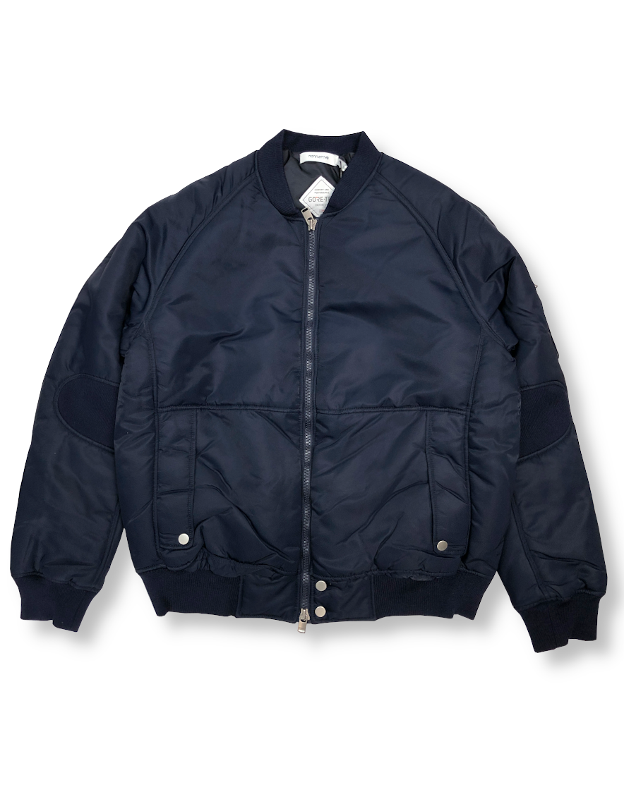 <img class='new_mark_img1' src='https://img.shop-pro.jp/img/new/icons50.gif' style='border:none;display:inline;margin:0px;padding:0px;width:auto;' />nonnative - TROOPER PUFF BLOUSON NYLON TWILL WITH GORE-TEX INFINIUM (NAVY)

