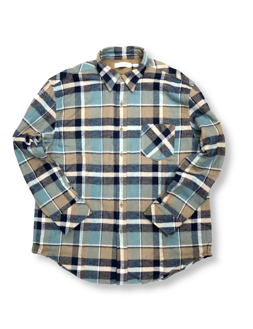 <img class='new_mark_img1' src='https://img.shop-pro.jp/img/new/icons50.gif' style='border:none;display:inline;margin:0px;padding:0px;width:auto;' />nonnative - DWELLER B.D. SHIRT RELAXED FIT COTTON TWILL PLAID
