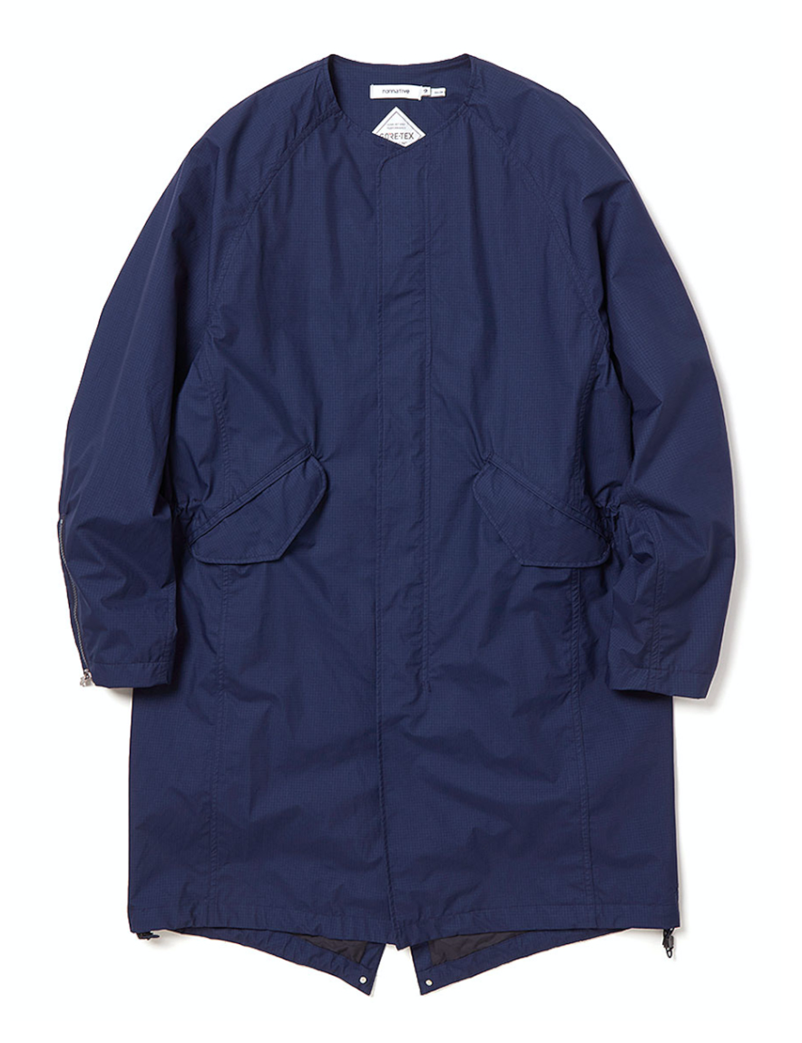 <img class='new_mark_img1' src='https://img.shop-pro.jp/img/new/icons50.gif' style='border:none;display:inline;margin:0px;padding:0px;width:auto;' />nonnative - TROOPER COAT NYLON RIPSTOP WITH GORE-TEX INFINIUM
