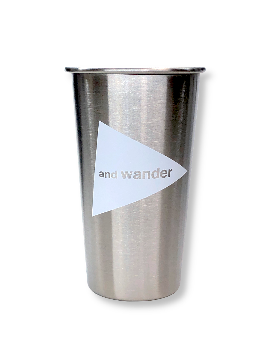 <img class='new_mark_img1' src='https://img.shop-pro.jp/img/new/icons50.gif' style='border:none;display:inline;margin:0px;padding:0px;width:auto;' />and wander - MiiR print cup 16oz (SILVER / WHITE)