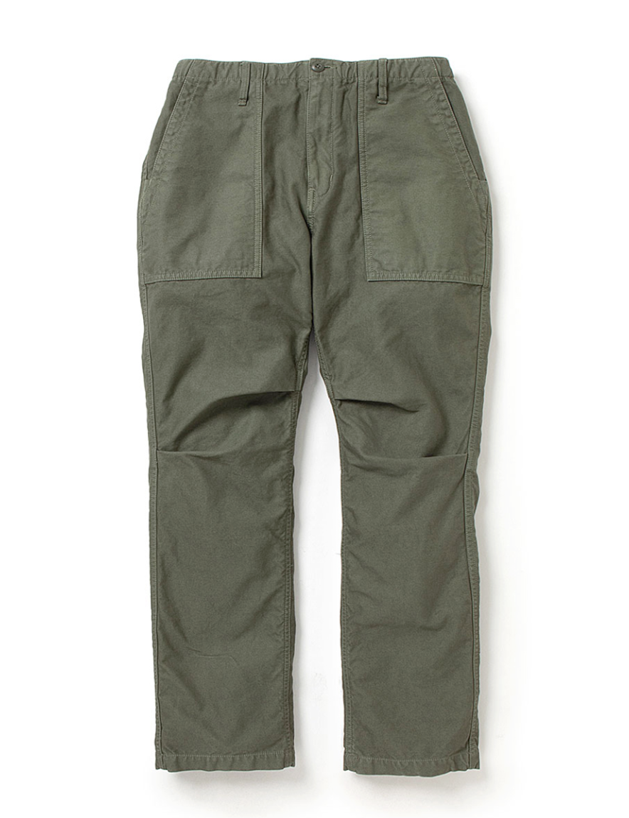 <img class='new_mark_img1' src='https://img.shop-pro.jp/img/new/icons50.gif' style='border:none;display:inline;margin:0px;padding:0px;width:auto;' />nonnative - TROOPER PANTS 03 COTTON BACK SATIN OVERDYED (OLIVE)