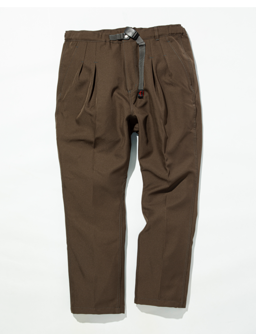 <img class='new_mark_img1' src='https://img.shop-pro.jp/img/new/icons50.gif' style='border:none;display:inline;margin:0px;padding:0px;width:auto;' />nonnative - WALKER ANKLE CUT EASY SLACKS POLY TWILL by GRAMICCI (CHARCOAL)