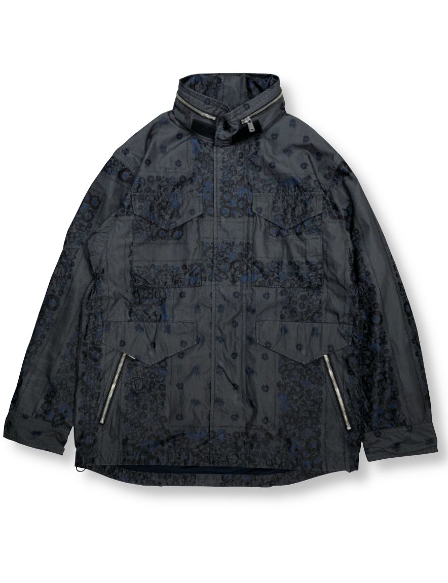 <img class='new_mark_img1' src='https://img.shop-pro.jp/img/new/icons1.gif' style='border:none;display:inline;margin:0px;padding:0px;width:auto;' />nonnative - TROOPER JACKET C/N WEATHER NOMA t.d PRINT WITH GORE-TEX INFINIUM    (CHARCOAL)