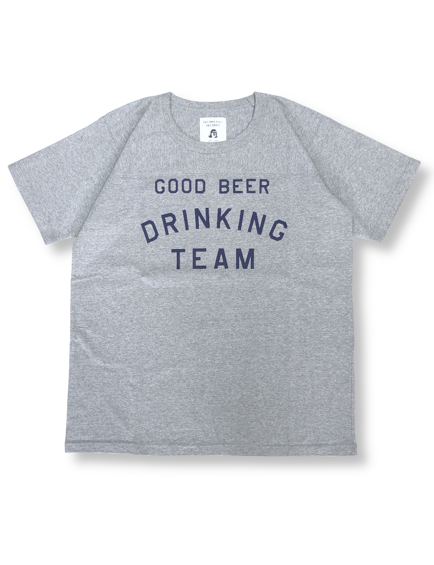 <img class='new_mark_img1' src='https://img.shop-pro.jp/img/new/icons1.gif' style='border:none;display:inline;margin:0px;padding:0px;width:auto;' />TACOMA FUJI RECORDS / Good Beer Drinking Team FB Tee designed by Shuntaro Watanabe
