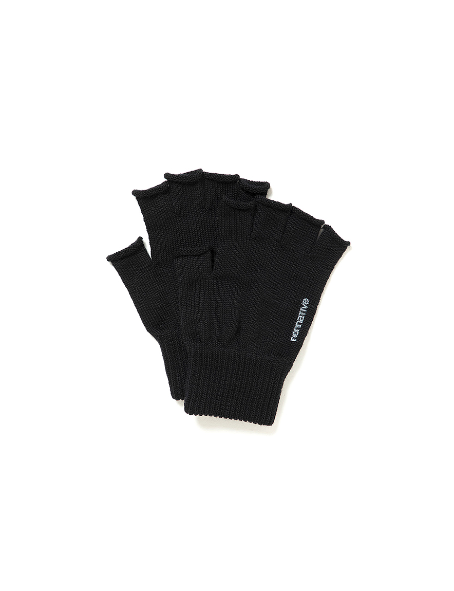 <img class='new_mark_img1' src='https://img.shop-pro.jp/img/new/icons50.gif' style='border:none;display:inline;margin:0px;padding:0px;width:auto;' />nonnative - DWELLER CUT OFF GLOVES WOOL YARN (BLACK)
