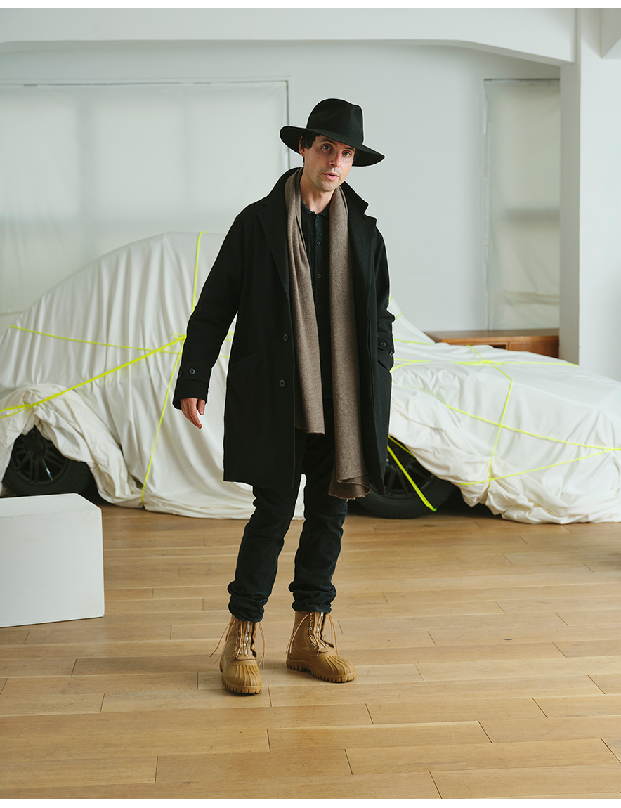 nonnative - DWELLER COAT W/N TWILL WITH GORE-TEX INFINIUM™ (BLACK ...