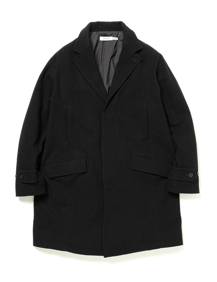 <img class='new_mark_img1' src='https://img.shop-pro.jp/img/new/icons50.gif' style='border:none;display:inline;margin:0px;padding:0px;width:auto;' />nonnative - DWELLER COAT W/N TWILL WITH GORE-TEX INFINIUM™ (BLACK)