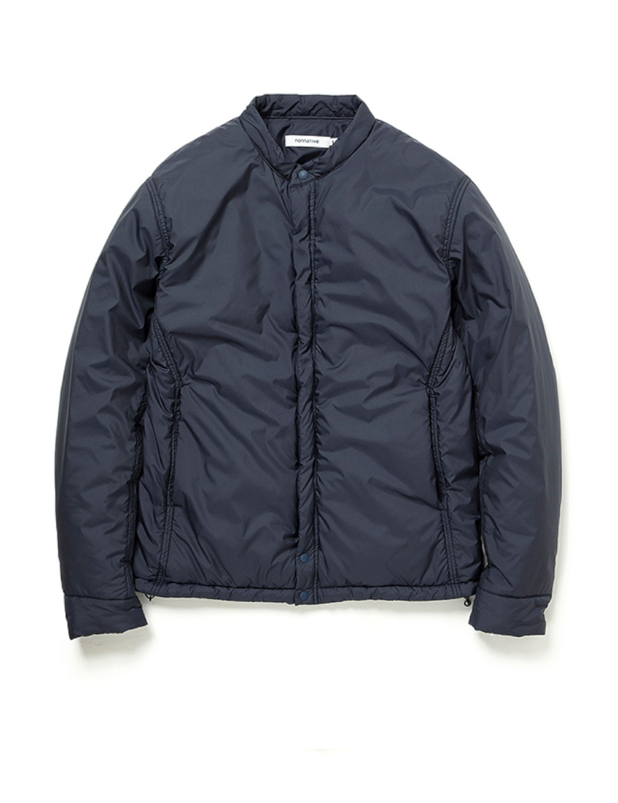 <img class='new_mark_img1' src='https://img.shop-pro.jp/img/new/icons50.gif' style='border:none;display:inline;margin:0px;padding:0px;width:auto;' />nonnative - HIKER PUFF JACKET POLY TAFFETA DICROS® (NAVY)