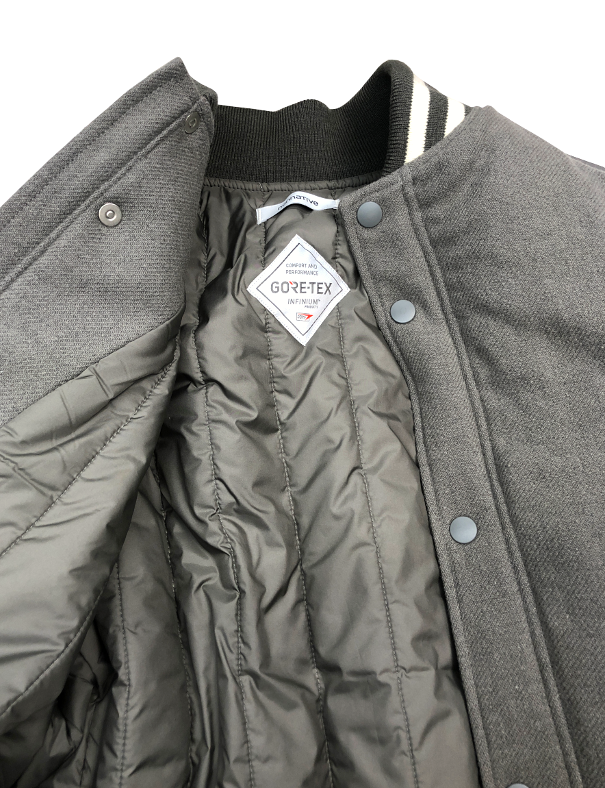 nonnative - STUDENT PUFF JACKET W/N TWILL WITH GORE-TEX INFINIUM