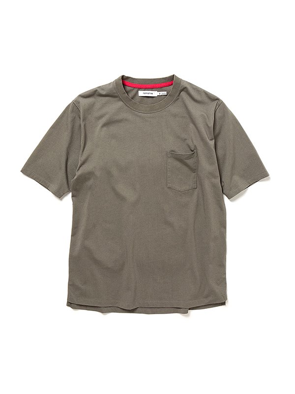 <img class='new_mark_img1' src='https://img.shop-pro.jp/img/new/icons50.gif' style='border:none;display:inline;margin:0px;padding:0px;width:auto;' />nonnative - DWELLER S/S TEE COTTON JERSEY (CEMENT)